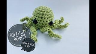 Octopus tentacles  crochet amigurumi tutorial