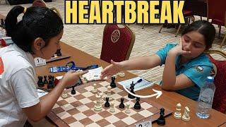 The Most Heartbreaking Chess Game  Kiyana Parihar vs Ahmadli Mehriban  World Cup For Youngsters