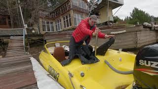 life Всё конец сезона в Перми. Поднял лодку.