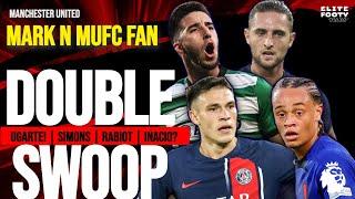 UNITEDs DOUBLE SWOOP THE MUVEMENT  TRANSFER TALK w Mark NLatest MAN UNITED News