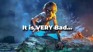 The Lord of the Rings Gollum  is utterly terrible...