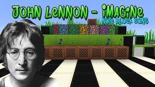 John Lennon - Imagine Minecraft Wireless Noteblock Song