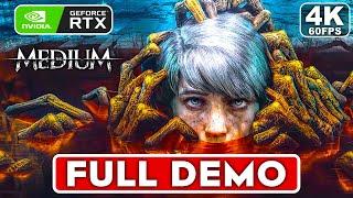 THE MEDIUM Gameplay Walkthrough Part 1 FULL DEMO 4K 60FPS RTX PCXbox Series X - No Commentary