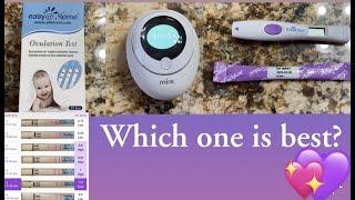 Which ovulation test is best? Reviewing - Mira Easy@Home and Clearblue Advanced OPKs