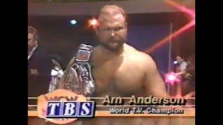 TV Title   Arn Anderson vs Big Josh   May 5th 1991