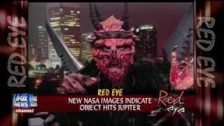 Red Eye On FOX News - 4th Appearance by GWAR Frontman Oderus Urungus