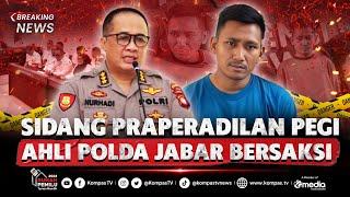 BREAKING NEWS - Sidang Praperadilan Pegi Kasus Vina Cirebon Ahli Pidana Polda Jabar Bersaksi