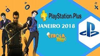 Playstation Plus Janeiro 2018 PS4  PS3  PS VITA