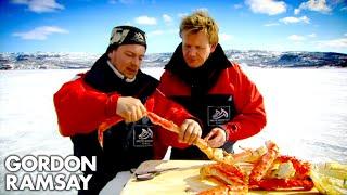 Gordon Ramsay Catches King Crab  Gordon Ramsay