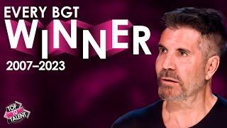 EVERY Winner Audition on BGT EVER From 2007 - 2023