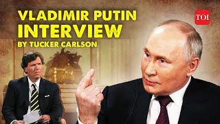 Vladimir Putin-Tucker Carlsons Most Scandalous Interview  Shocking Confessions Rock the World TOI