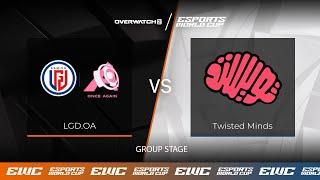 LGD.OA vs. Twisted Minds - EWC Overwatch 2 - Day 1 - Group Stage