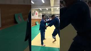 Technical Judo warm up in Japan with Johannes Frey