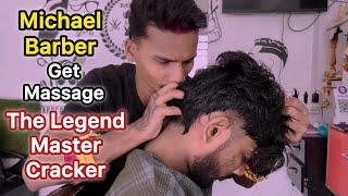 The Legend Master Cracker Head Massage with Loud Neck and Finger Crack to Michael barber Dont Miss