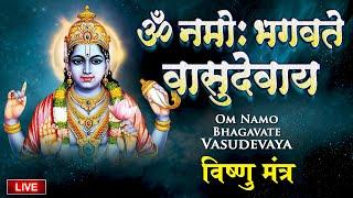 LIVE  श्री विष्णु महामंत्र - ॐ नमो भगवते वासुदेवाय - Om Namo Bhagavate Vasudevaya - Vishnu Mantra