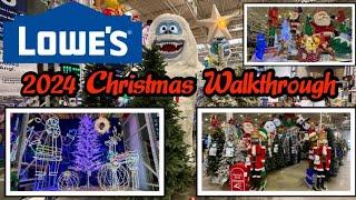 Lowess NEW Christmas Decor 2024 Store Walkthrough Awesome Decorations