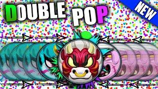 BEST EVER 2x1 DOUBLE REVERSE POPSPLIT  WILDEST AGAR.IO QUAD POPSPLT - UNREAL UNCUT