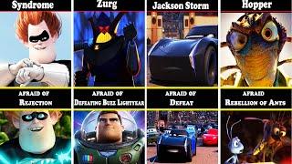 Fears of Pixar Villains