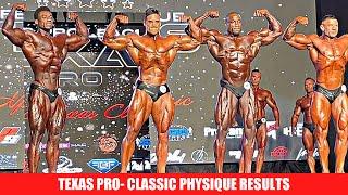 Logan Vs Steve Vs Robert - Classic Physique Texas Pro Results