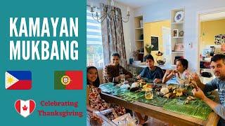 Watch our family attempt to do KAMAYAN for the first time + MUKBANG