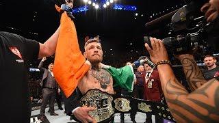 UFC 194 Conor McGregor and Jose Aldo Octagon Interview