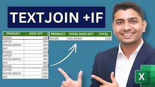 Boost Your Excel Skills with TEXTJOIN and IF Functions