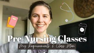 CLASSES IM TAKING FOR PRE NURSING  Requirements & Class Plans