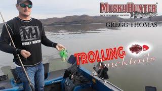 Musky Fishing Learn how to troll bucktails