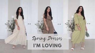 3 Spring Dresses I’m Loving    Faiza Inam