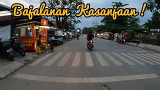 MotoVlog Banjarmasin Senja Hari Lewat Jalan Depan Pasar Tungging Belitung Banjarmasin Kalsel