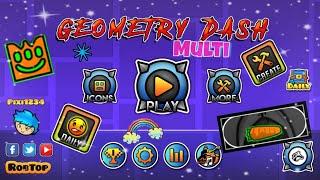 Texture pack Multi-Color  Geometry dash 2.11