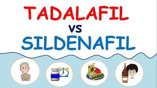 Tadalafil vs Sildenafil - Similarities & differences