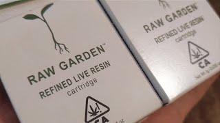 MY FRIEND GAVE ME A FAKE RAW GARDEN CARTRIDGE