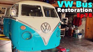 VW Bus Restoration - Episode 78 - Its ALIVE  MicBergsma