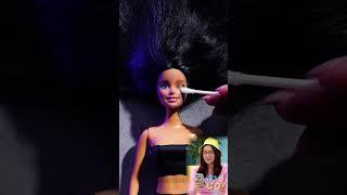 DOLL TRANSFORMATION INTO WEDNESDAY  by 123 GO Reacts #shorts