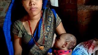 today new village baby breastfeeding vlog l how to drink milk baby