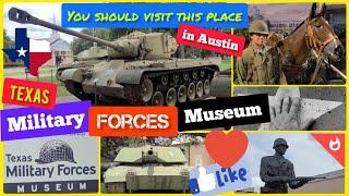 Texas Military Forces Myseum. Austin USA. You should visit this place Военный музей Техаса в Остине
