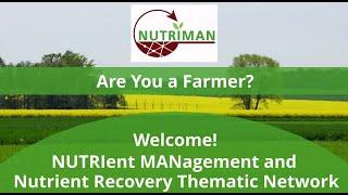 NUTRIMAN - Nutrient Management and Nutrient Recovery Thematic Network