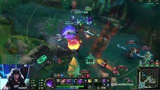 Scout Orianna POV vs gori Corki  EDG vs FPX  LPL Spring 2022  Game 1