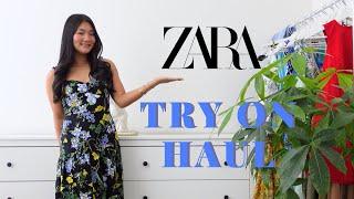 ZARA SS24 NEW IN TRY ON HAUL  SUMMER DRESS