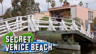 TOUR OF THE VENICE BEACH CANALS - The Most Hip Beach Area In Southern California