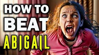 How To Beat The LITTLE NIGHTMARE  In “ABIGAIL”