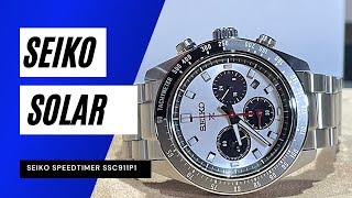 Seiko Prospex Speedtimer Solar Chronograph Panda  SSC911P1  Review  Olfert&Co