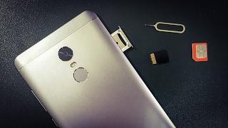 How To Insert Sim Card and Micro SD Card In Xiaomi Redmi Note 4