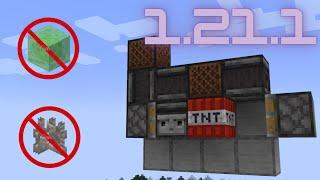 HOW TO MAKE TNT DUPER WITHOUT SLIME OR CORAL  Minecraft 1.21.1