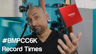 BMPCC6K - How Much Recording Time Can You Expect When Shooting in 6K RAW on the Samsung T5 1TB SSD?