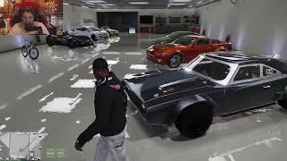 GTA 5 HIZLI VE ÖFKELİ #24 ULA MUSTANG GT BENZİN BİTTİ YA LA 1