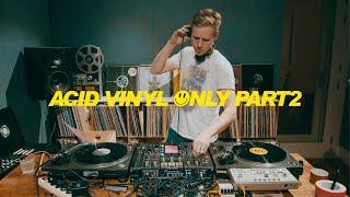 Joris Voorn Vinyl DJ Mix  Classic Acid Pt.2 Guilty Pleasures and More..