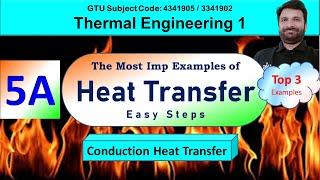 Conduction Heat Transfer  Solved Examples  Thermal Engg 1