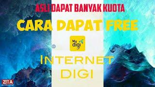 Cara mendapatkan free internet digiberhasil